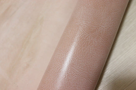 ds28円！[くすみピンク]新入荷 国産 ヤギ革 クロム革 エンボス加工 52ds