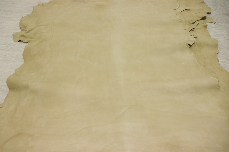 ds28円！[ベージュ系]新入荷 インポートレザー ヤギ革 クロム革 シルキースウェード 58ds