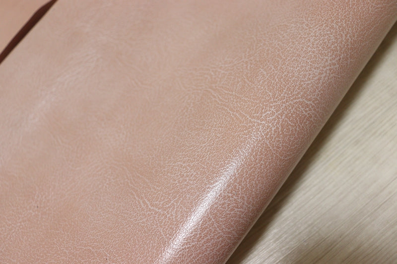 ds28円！[くすみピンク]新入荷 国産 ヤギ革 クロム革 エンボス加工 58ds
