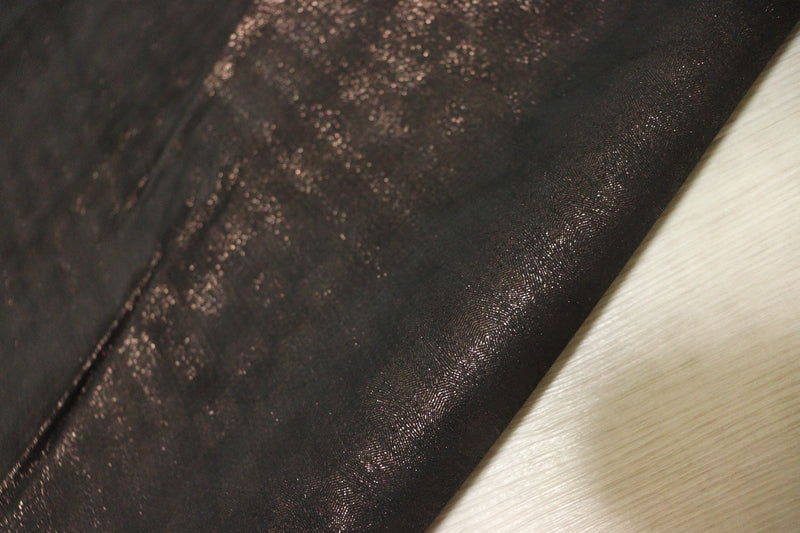 ds28円！[ブロンズ]新入荷 国産 ヤギ革 クロム革 チェックプリント 58ds