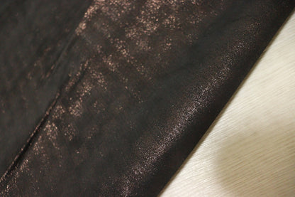 ds28円！[ブロンズ]新入荷 国産 ヤギ革 クロム革 チェックプリント 58ds