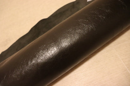ds28円！[ダークブラウン]新入荷 イタリアンレザー ヤギ革 クロム革 カゼイン仕上げ 64ds
