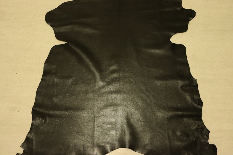 ds28円！[ブラック]新入荷 国産 ヤギ革 クロム革 シュリンク加工 70ds