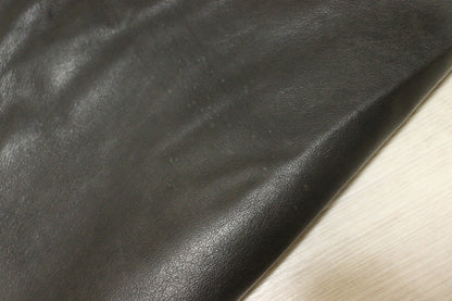 ds28円！[カーキ]新入荷 インポートレザー ひつじ革 クロム革 スムース加工 72ds