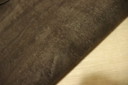 ds28円！[ビターブラウン]新入荷 イタリアンレザー 牛革 クロム革 ダメージ加工 吟すり 77ds