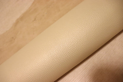 ds28円！[パールベージュ]新入荷 イタリアンレザー ヤギ革 クロム革 シボ型押し 77ds