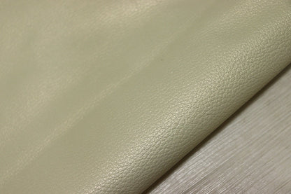 ds28円！[パールベージュ]新入荷 国産 ヤギ革 クロム革 シボ型押し 78ds