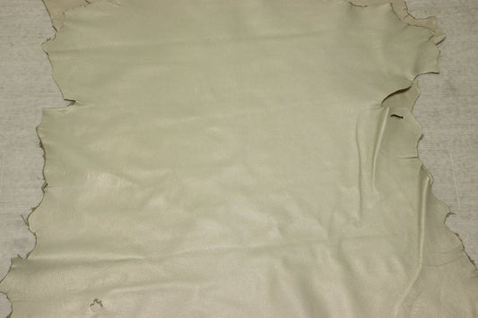 ds28円！[パールベージュ]新入荷 国産 ヤギ革 クロム革 シボ型押し 78ds