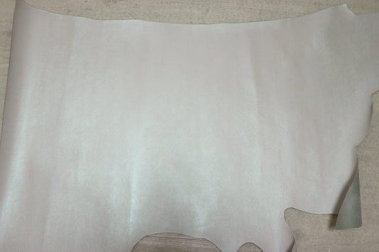 ds28円！[パールベビーピンク]新入荷 国産 牛革 クロム革 絹目型押し 80ds