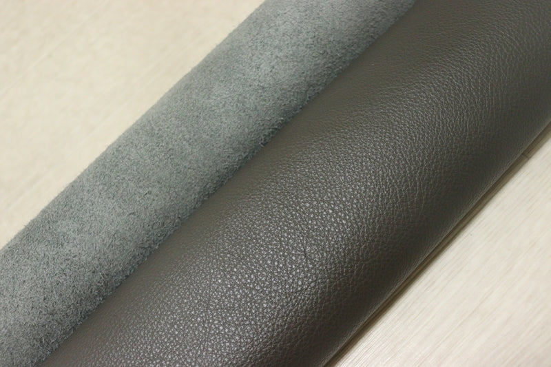 ds28円！[ダークオリーブ]新入荷 イタリアンレザー 牛革 クロム革 シュリンク加工 80ds