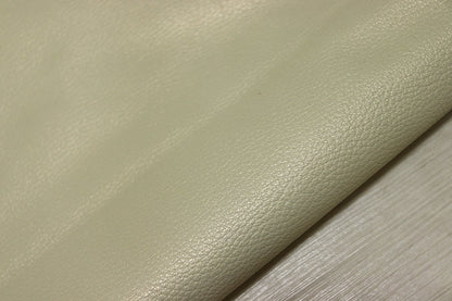 ds28円！[パールベージュ]新入荷 国産 ヤギ革 クロム革 シボ型押し 81ds