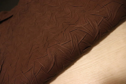 ds28円！[チョコブラウン]新入荷 国産 豚革 クロム革 絞り加工 スウェード 82ds