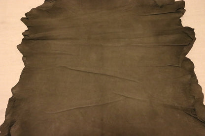 ds28円！[オリーブ]新入荷 イタリアンレザー 牛革 クロム革 吟すり加工 82ds