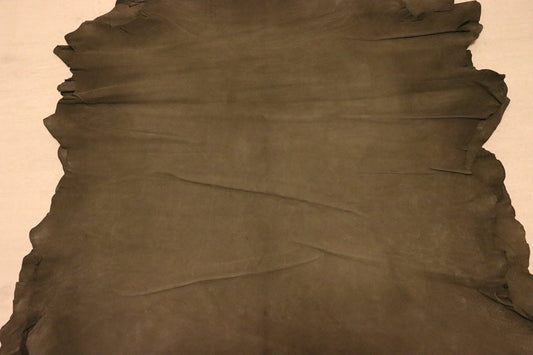 ds28円！[オリーブ]新入荷 イタリアンレザー 牛革 クロム革 吟すり加工 82ds