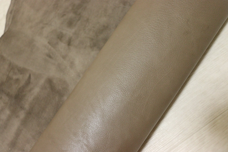 ds28円！[モカグレー]新入荷 国産 牛革 クロム革 スムース加工 84ds