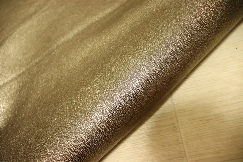 ds28円！[シルバー]新入荷 イタリアンレザー ヤギ革 クロム革 シュリンク加工加工 85ds