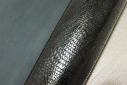 ds30円！[ブラック]新入荷 国産 牛革 クロム革 エナメル プリント 107ds