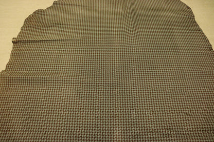 ds30円！[ライトブルー]新入荷 国産 豚革 クロム革 千鳥柄プリント 117ds