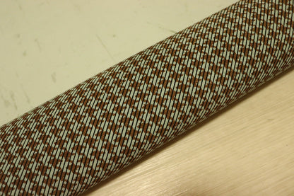 ds30円！[ライトブルー]新入荷 国産 豚革 クロム革 千鳥柄プリント 117ds