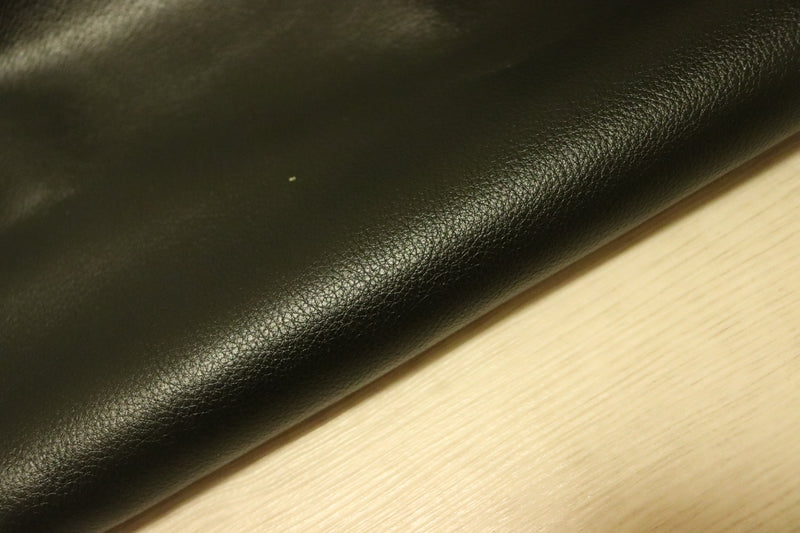 ds30円！[ブラック]新入荷 バングラディシュレザー 牛革 クロム革 弱シュリンク加工 157ds