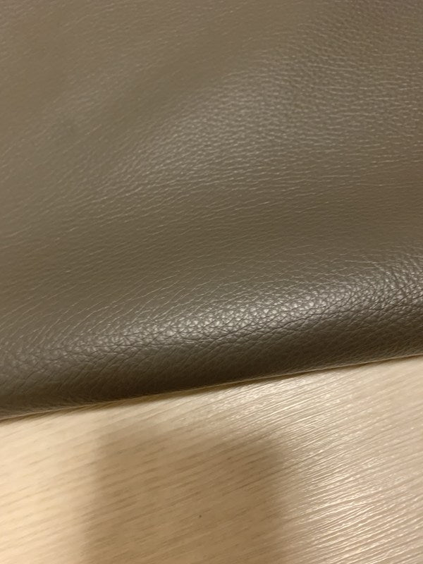 ds30円！[アッシュグレー]新入荷 イタリアンレザー 牛革 クロム革 シボ型押し 211ds