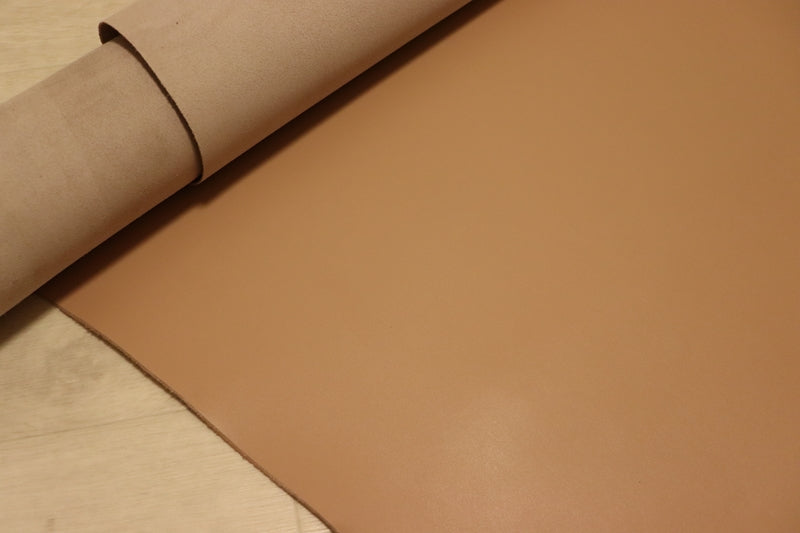 ds30円！[ダークサーモン]新入荷 イタリアンレザー 牛革 クロム革 スムース加工 216ds