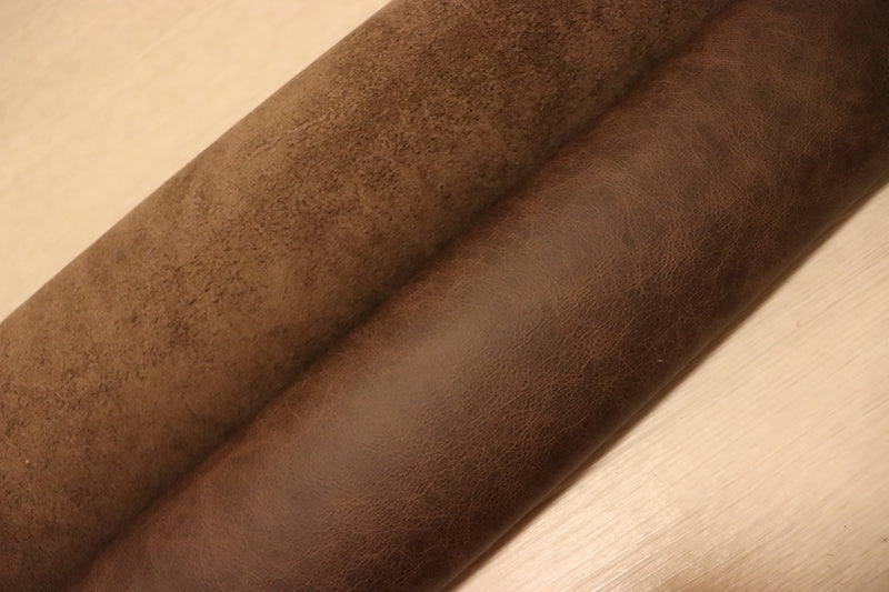 ds30円！[ヴィンテージ]新入荷 イタリアンレザー 牛革 クロム革 プルアップ加工 223ds