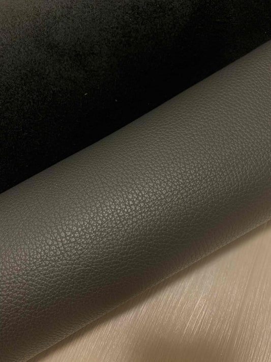 ds30円！[ダークグレー]新入荷 イタリアンレザー 牛革 クロム革 シボ型押し 225ds