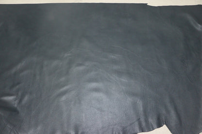 ds30円！[パールネイビー]新入荷 イタリアンレザー 牛革 クロム革 シュリンク加工 もちもち 242ds