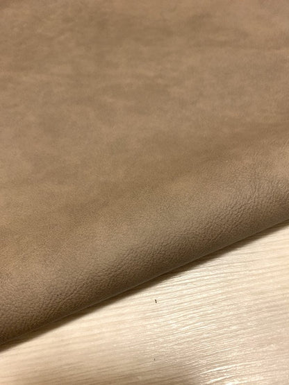 ds30円！[オリーブブラウン]新入荷 イタリアンレザー 牛革 クロム革 アンチック加工 253ds