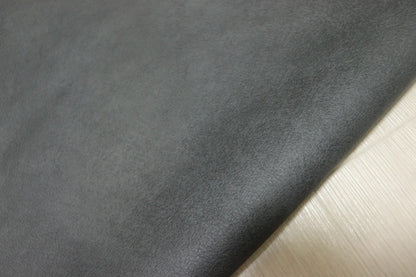 ds30円！[グレー]新入荷 イタリアンレザー 牛革 クロム革 ムラ染加工 253ds