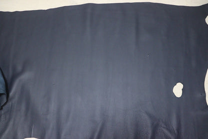 ds30円！[ネイビー]新入荷 国産 牛革 クロム革 シュリンク加工 254ds