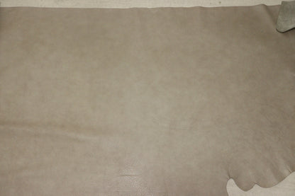 ds30円！[サンドベージュ]新入荷 イタリアンレザー 牛革 クロム革 シュリンク加工 アンチック 258ds