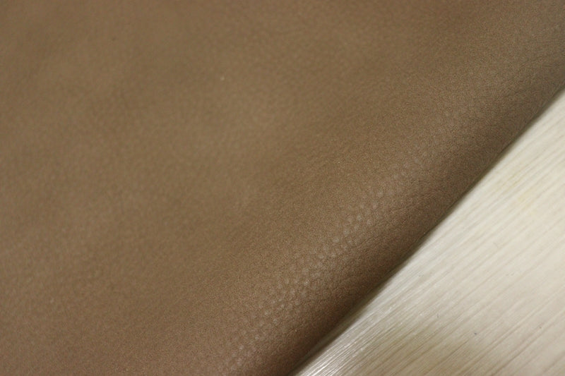 ds30円！[ブラウン]新入荷 イタリアンレザー 牛革 クロム革 シュリンク加工 259ds