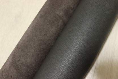 ds30円！[ビターブラウン]新入荷 イタリアンレザー 牛革 クロム革 シュリンク加工 260ds