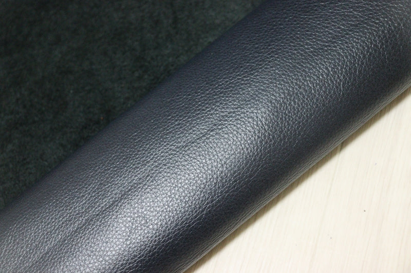 ds30円！[ネイビー]新入荷 イタリアンレザー 牛革 クロム革 シュリンク加工 280ds