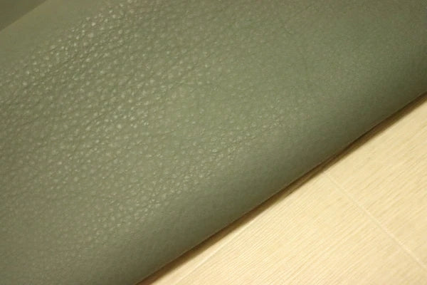 ds30円！[ブルーグレー]新入荷 イタリアンレザー 牛革 クロム革 シュリンク加工 292ds