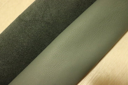 ds30円！[ブルーグレー]新入荷 イタリアンレザー 牛革 クロム革 シュリンク加工 292ds