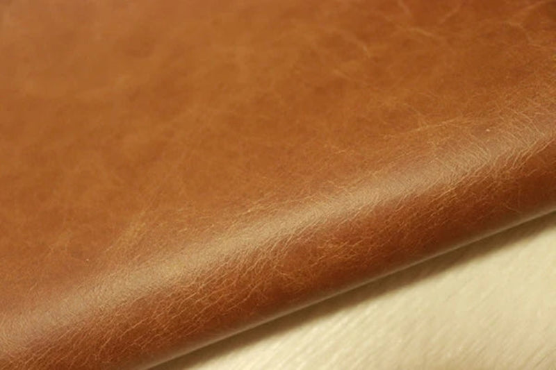 ds30円！[マロンブラウン]新入荷 イタリアンレザー 牛革 クロム革 プルアップ加工 300ds
