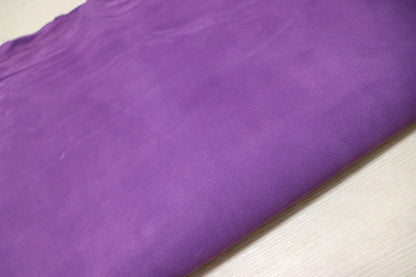 ds30円！[パープル系]新入荷 国産 ヤギ革 クロム革 シルキースウェード 58ds
