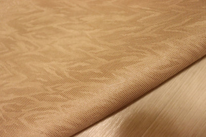 ds30円！[ベージュ]新入荷 イタリアンレザー 牛革 クロム革 ベロア プリント 69ds