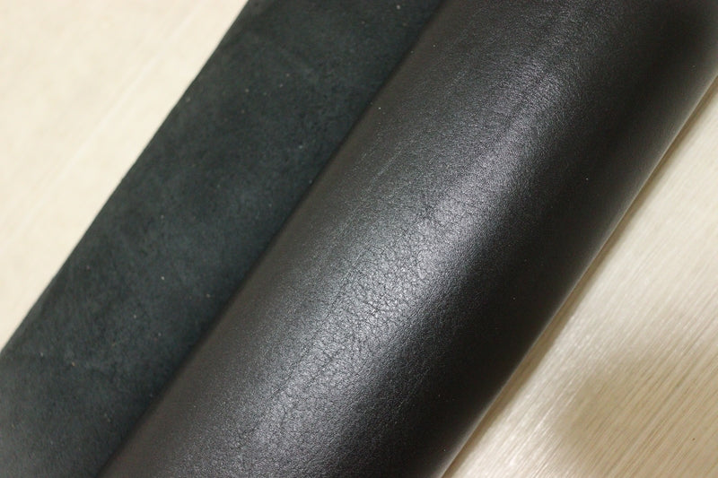 ds30円！[ブラック]新入荷 イタリアンレザー 牛革 クロム革 スムース加工 80ds