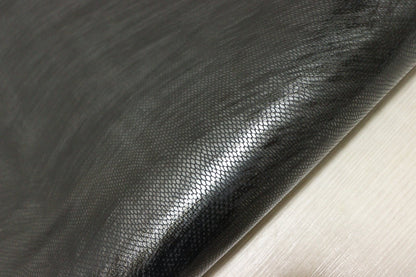 ds30円！[ブラック]新入荷 国産 牛革 クロム革 エナメル プリント 81ds