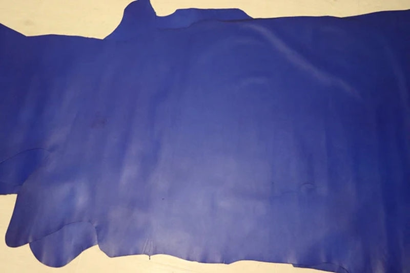 ds32円！[サファイア]クラフトの定番 インディアンレザー バッファロー革 ヌメ革 スムース加工 170ds