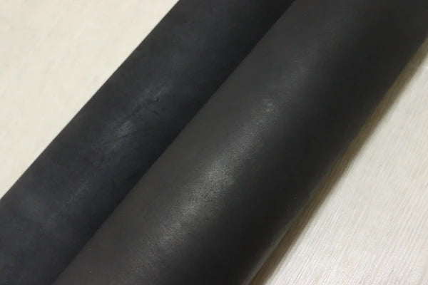 ds33円！[ブラック]新入荷 バングラディシュレザー 牛革 ヌメ革 素上げ 150ds