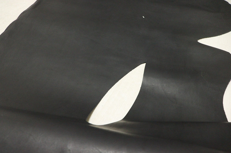 ds33円！[ブラック]クラフトの定番 バングラディシュレザー 牛革 ヌメ革 素上げ 186ds