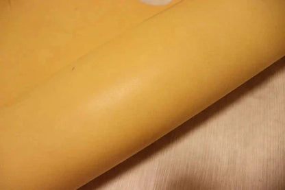 ds33円！クラフトの定番！イエローキャメル　素上げ　ヌメ革　192ds