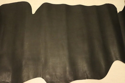 ds35円！[ブラック]クラフトの定番 バングラディシュレザー 牛革 ヌメ革 素上げ 126ds