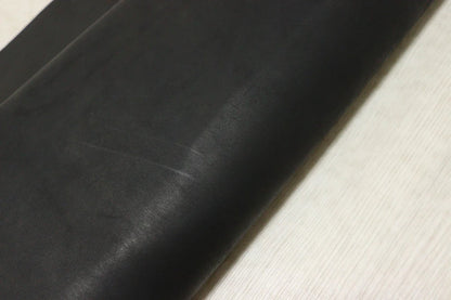 ds35円！[ブラック]クラフトの定番 バングラディシュレザー 牛革 ヌメ革 素上げ 152ds