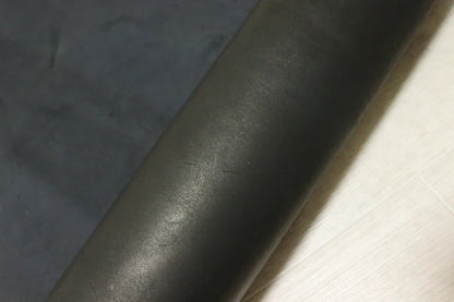 ds35円！[ブラック]クラフトの定番 バングラディシュレザー 牛革 ヌメ革 素上げ 186ds